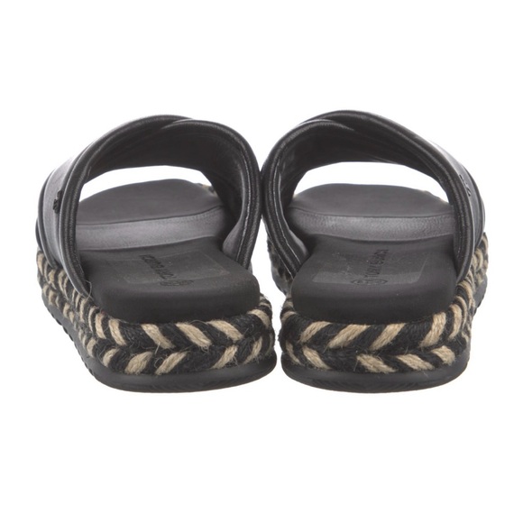 EUC Tory Burch Leather Printed Espadrilles - Picture 4 of 5